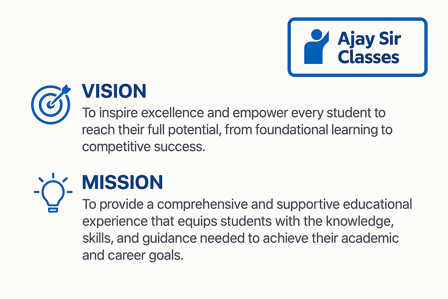 Vision and Mission image